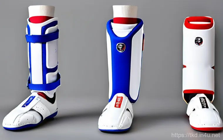 태권도 발 보호대 구매 가이드 - **Image Prompt 1: Dynamic Taekwondo Kick with Enhanced Foot Protection**
    A dynamic, full-body sh...