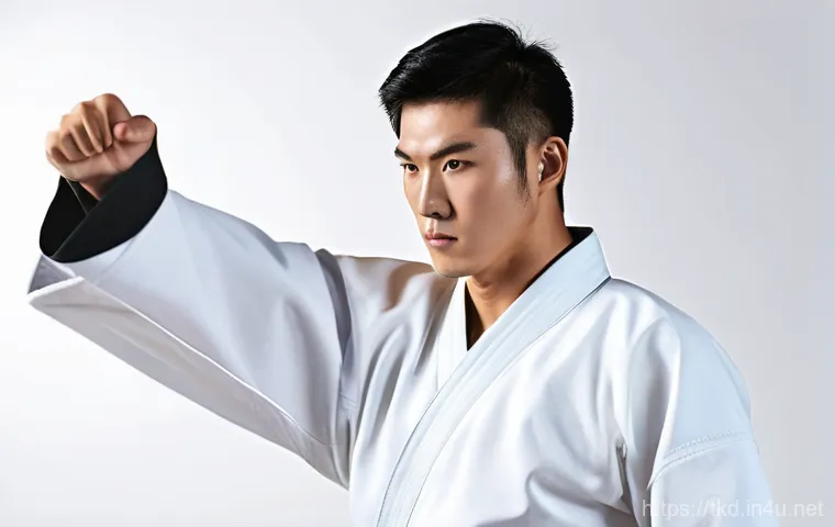 태권도 유단자와 유급자 차이 - **A group of young Taekwondo students, ranging from 6 to 12 years old, are meticulously practicing b... 태권도 유단자와 유급자 차이 - **A group of young Taekwondo students, ranging from 6 to 12 years old, are meticulously practicing b...