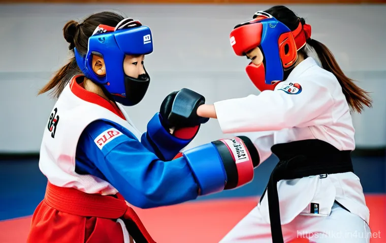 태권도 인기 장비 브랜드 - A male taekwondo practitioner in his early 20s, with a muscular yet lean physique, executing a power... 태권도 인기 장비 브랜드 - A male taekwondo practitioner in his early 20s, with a muscular yet lean physique, executing a power...